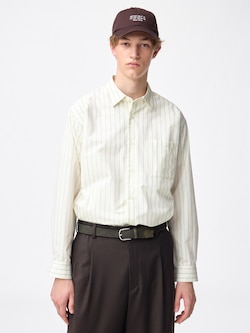 イージーケアブロードシャツ(柄)