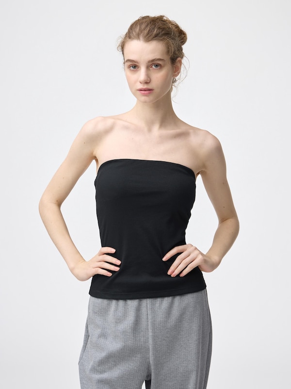 ブラフィールリブチューブトップ