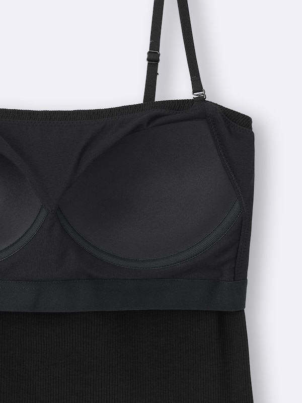 ブラフィールリブチューブトップ