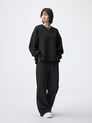 パフスウェットバギーパンツ(丈長め76.0cm)