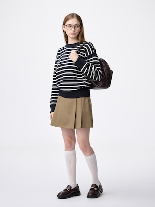 サイドプリーツスコート 【レディース】 【スカート】【GU公式/ジーユー】 【BEIGE】 サイドプリーツスコート 【レディース】 【スカート】【GU公式/ジーユー】 【BEIGE】