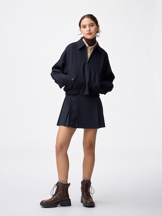 サイドプリーツスコート 【レディース】 【スカート】【GU公式/ジーユー】 【NAVY】 サイドプリーツスコート 【レディース】 【スカート】【GU公式/ジーユー】 【NAVY】