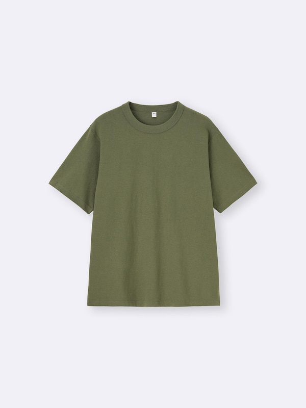 コットンクルーネックT
