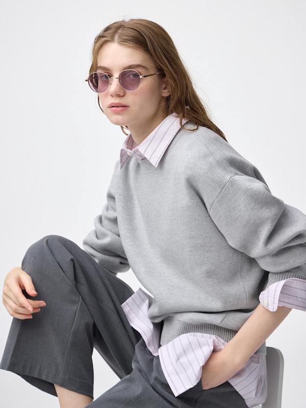 UVカットラウンドメタルサングラス