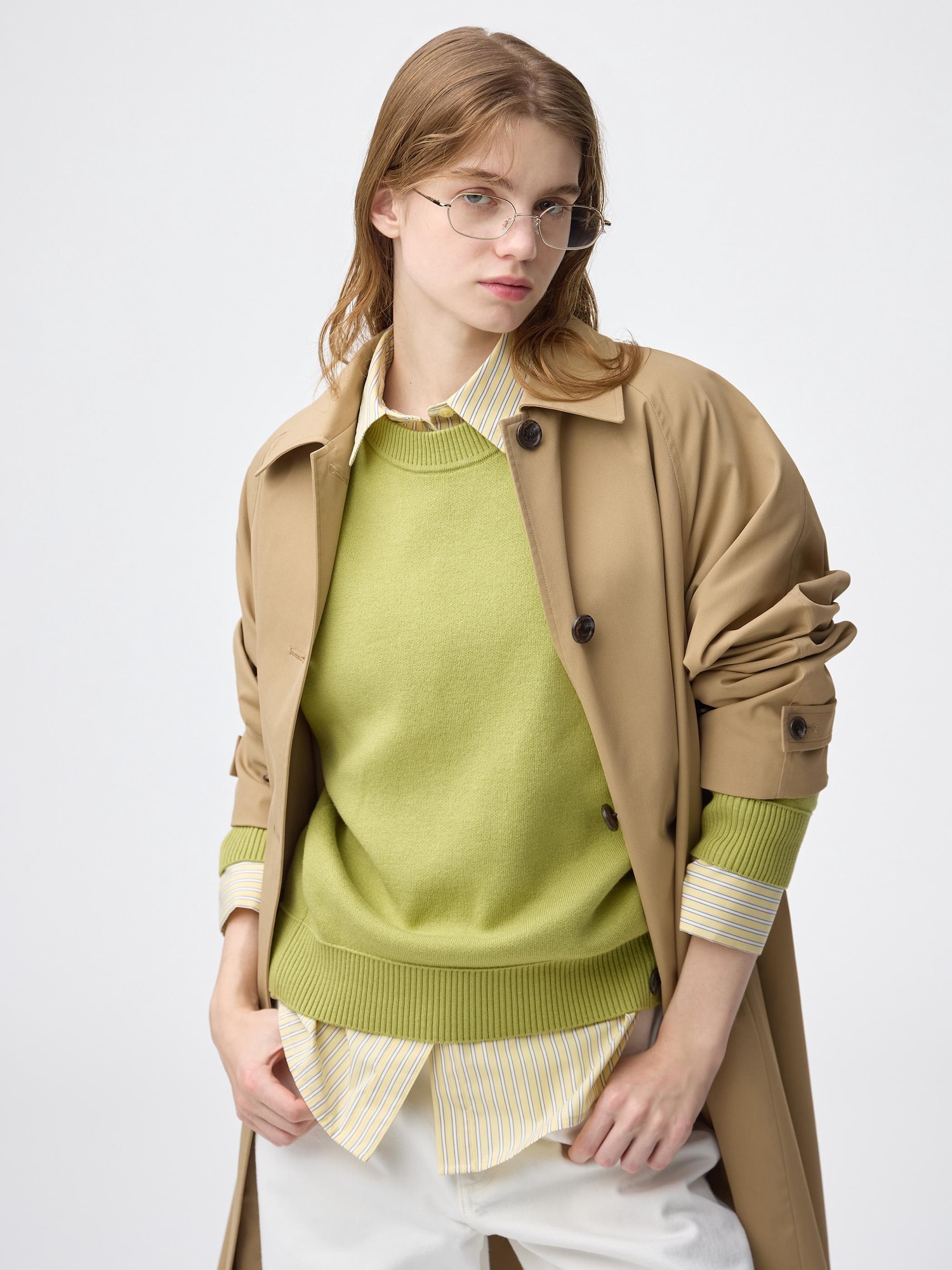 GU公式 | UVカットヘキサゴンメタルサングラス