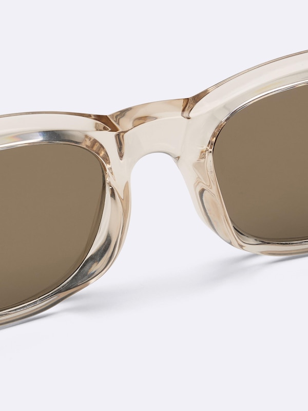 UVカットボリュームスクエアサングラス