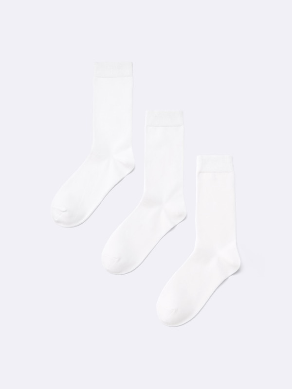 クルーソックス3P