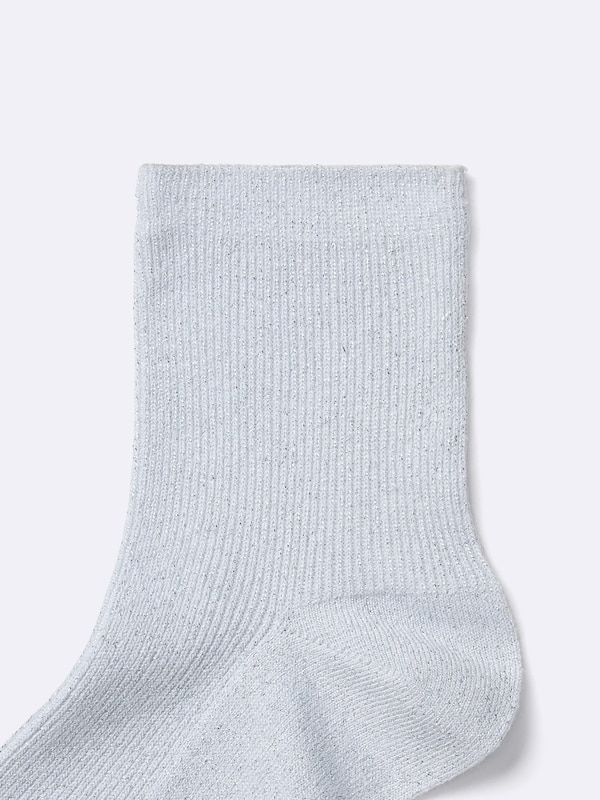 ラメアンクルソックス