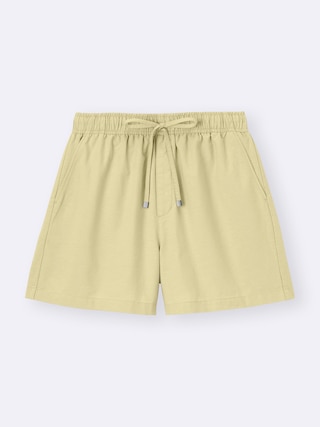 プルオンショートパンツ+OS(米国仕様) 【レディース】 【パンツ】【GU公式/ジーユー】 【YELLOW】 プルオンショートパンツ+OS(米国仕様) 【レディース】 【パンツ】【GU公式/ジーユー】 【YELLOW】