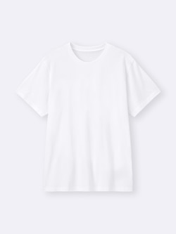 コットンカラークルーネックT+OS(米国仕様)