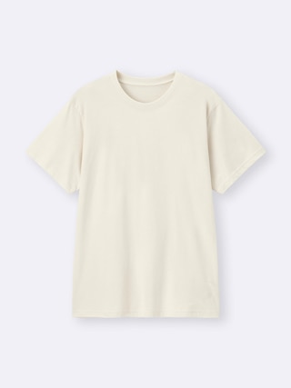コットンカラークルーネックT+OS(米国仕様) 【メンズ】 【インナー・下着】【GU公式/ジーユー】 【NATURAL】 コットンカラークルーネックT+OS(米国仕様) 【メンズ】 【インナー・下着】【GU公式/ジーユー】 【NATURAL】