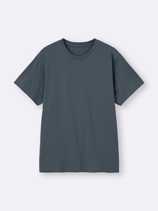 コットンカラークルーネックT+OS(米国仕様) 【メンズ】 【インナー・下着】【GU公式/ジーユー】 【BLUE】 コットンカラークルーネックT+OS(米国仕様) 【メンズ】 【インナー・下着】【GU公式/ジーユー】 【BLUE】