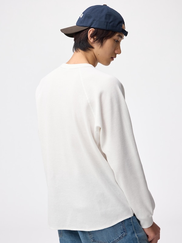 ワッフルT(長袖)+E