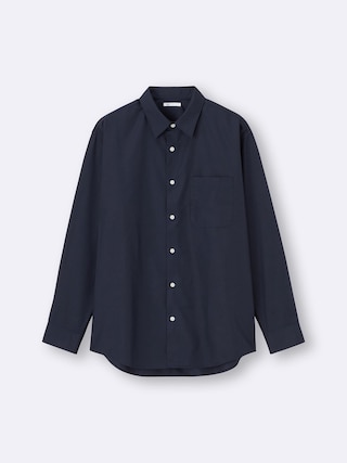 イージーケアブロードシャツ+OS(米国仕様) 【メンズ】 【シャツ・ポロシャツ】【GU公式/ジーユー】 【NAVY】 イージーケアブロードシャツ+OS(米国仕様) 【メンズ】 【シャツ・ポロシャツ】【GU公式/ジーユー】 【NAVY】