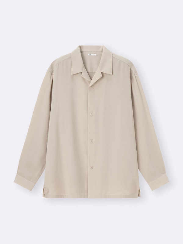 ドレープオープンカラーシャツ+OS(米国仕様)