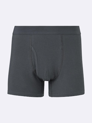 ボクサーパンツ(ワッフル)+OS(米国仕様) 【メンズ】 【インナー・下着】【GU公式/ジーユー】 【GRAY】 ボクサーパンツ(ワッフル)+OS(米国仕様) 【メンズ】 【インナー・下着】【GU公式/ジーユー】 【GRAY】