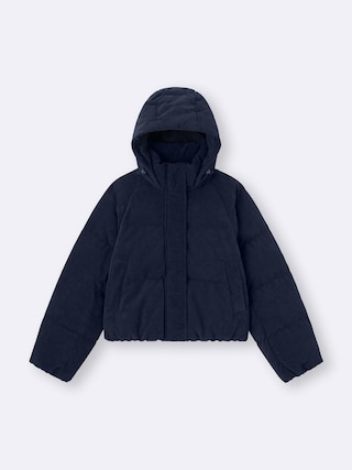 ウォームパデッドコーデュロイブルゾン+OS(米国仕様) 【レディース】 【アウター】【GU公式/ジーユー】 【NAVY】 ウォームパデッドコーデュロイブルゾン+OS(米国仕様) 【レディース】 【アウター】【GU公式/ジーユー】 【NAVY】