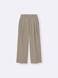 タックワイドチェックパンツ+OS(米国仕様)