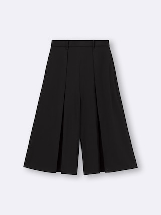 ドレープキュロッツ+OS(米国仕様) 【レディース】 【パンツ】【GU公式/ジーユー】 【BLACK】 ドレープキュロッツ+OS(米国仕様) 【レディース】 【パンツ】【GU公式/ジーユー】 【BLACK】