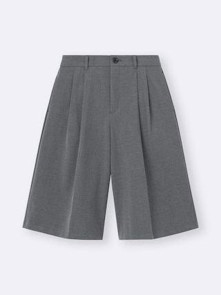 バミューダショートパンツ+OS(米国仕様) 【レディース】 【パンツ】【GU公式/ジーユー】 【DARK GRAY】