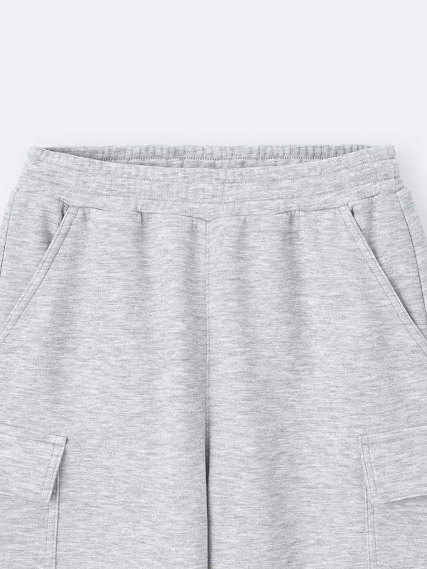 GIRLSパフスウェットカーゴバレルレッグパンツJR