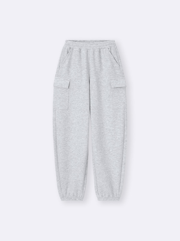 GIRLSパフスウェットカーゴバレルレッグパンツJR