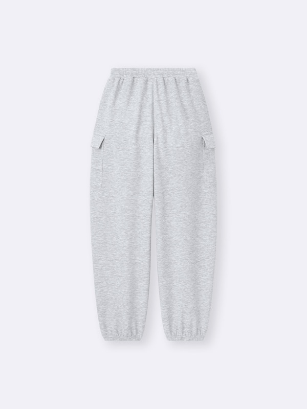 GIRLSパフスウェットカーゴバレルレッグパンツJR