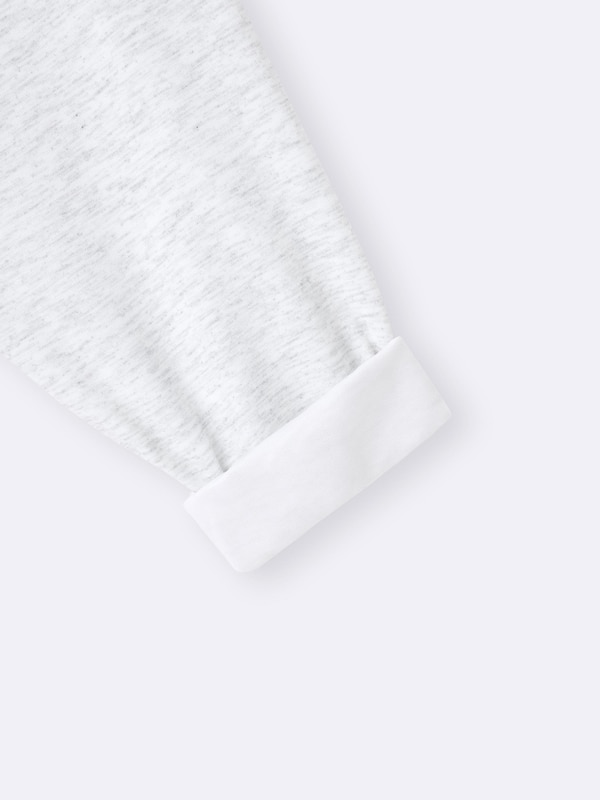 GIRLSパフスウェットハーフジッププルオーバーJR