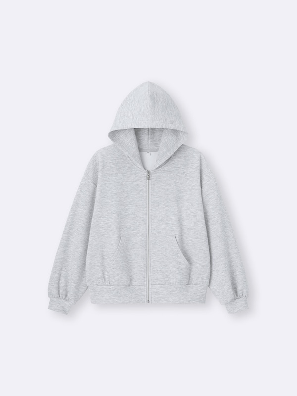 GIRLSパフスウェットフルジップパーカJR