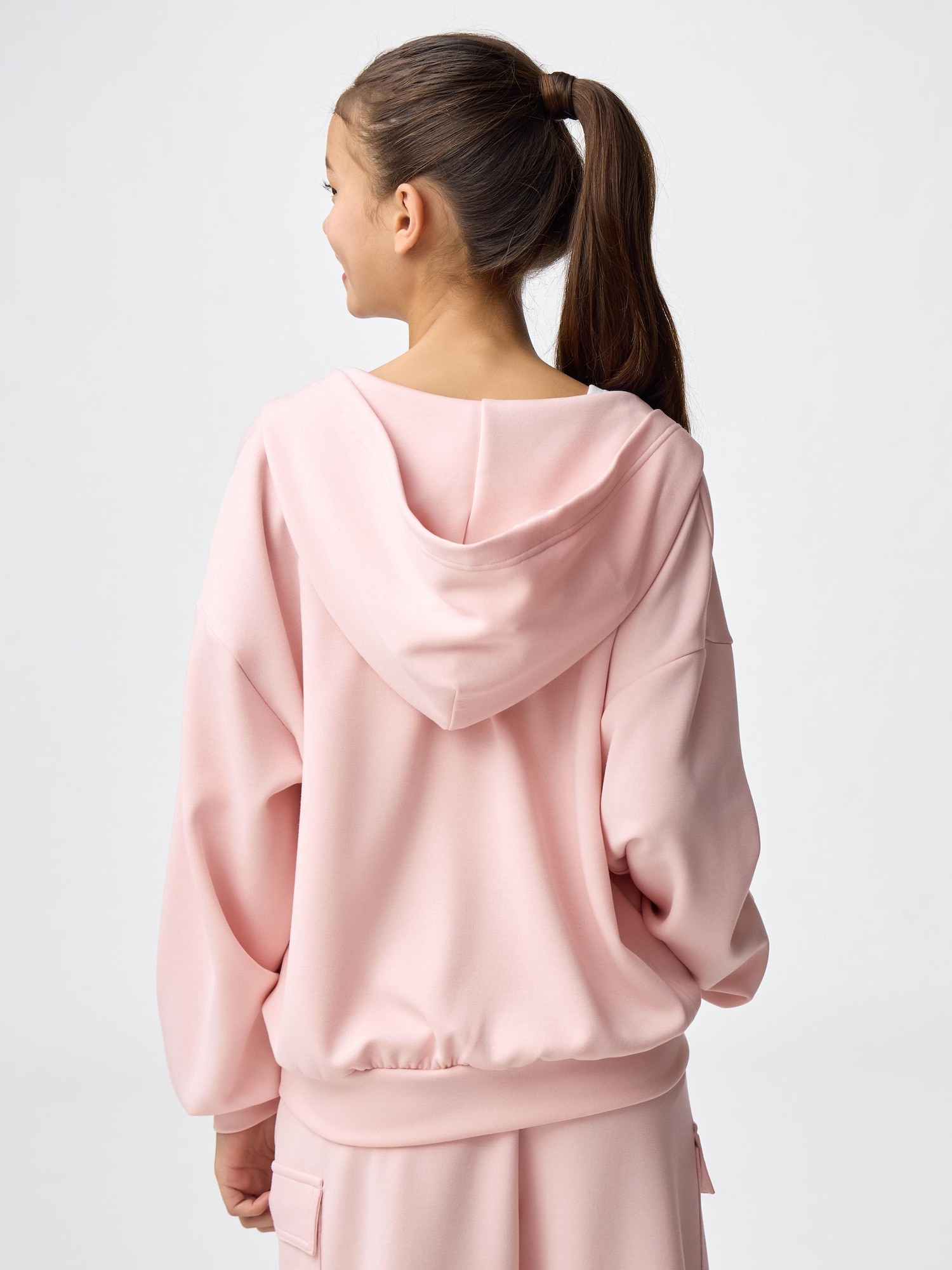 8/15まで　お取り置き専用 GU公式 | GIRLSパフスウェットフルジップパーカJR