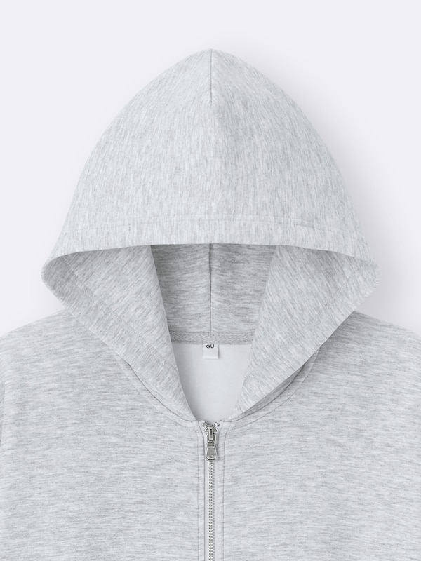 GIRLSパフスウェットフルジップパーカJR