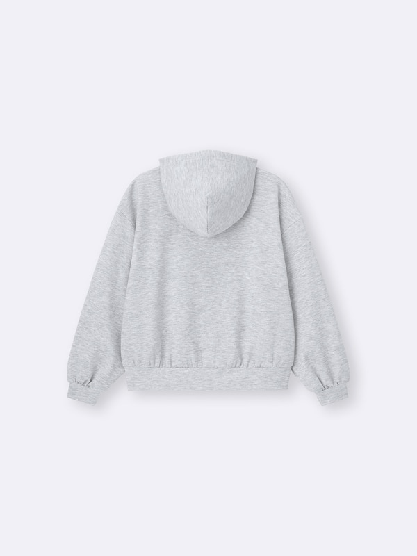 GIRLSパフスウェットフルジップパーカJR