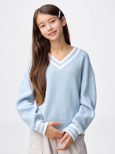 GIRLS 워셔블 틸덴 스웨터 JR