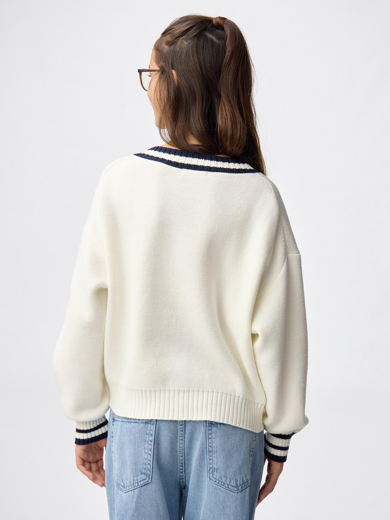 GU公式 | GIRLSウォッシャブルチルデンセーターJR