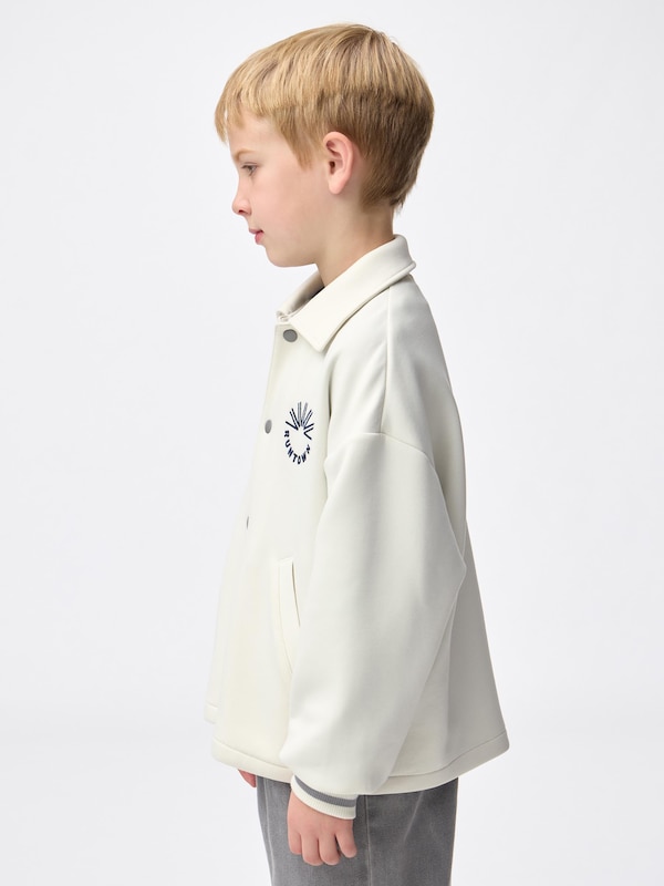 KIDS(男女兼用)パフスウェットコーチジャケット