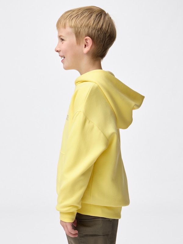 KIDS(男女兼用)パフスウェットパーカ(ロゴ)