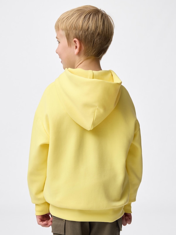 KIDS(男女兼用)パフスウェットパーカ(ロゴ)