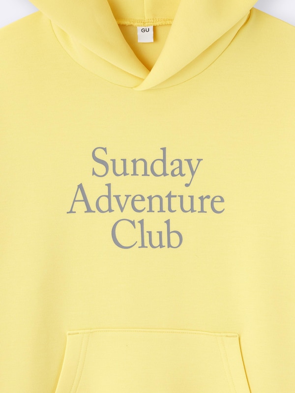 KIDS(男女兼用)パフスウェットパーカ(ロゴ)