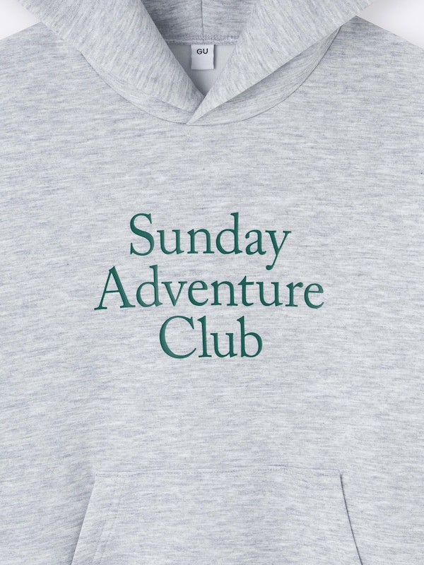 KIDS(男女兼用)パフスウェットパーカ(ロゴ)