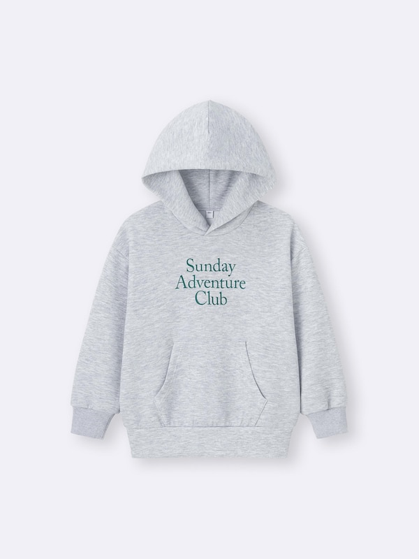 KIDS(男女兼用)パフスウェットパーカ(ロゴ)