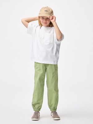 KIDSドライワイドジップジョガーパンツ