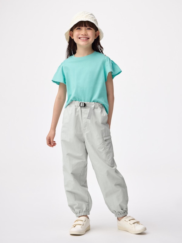 KIDS(男女兼用)ドライワイドジップジョガーパンツ