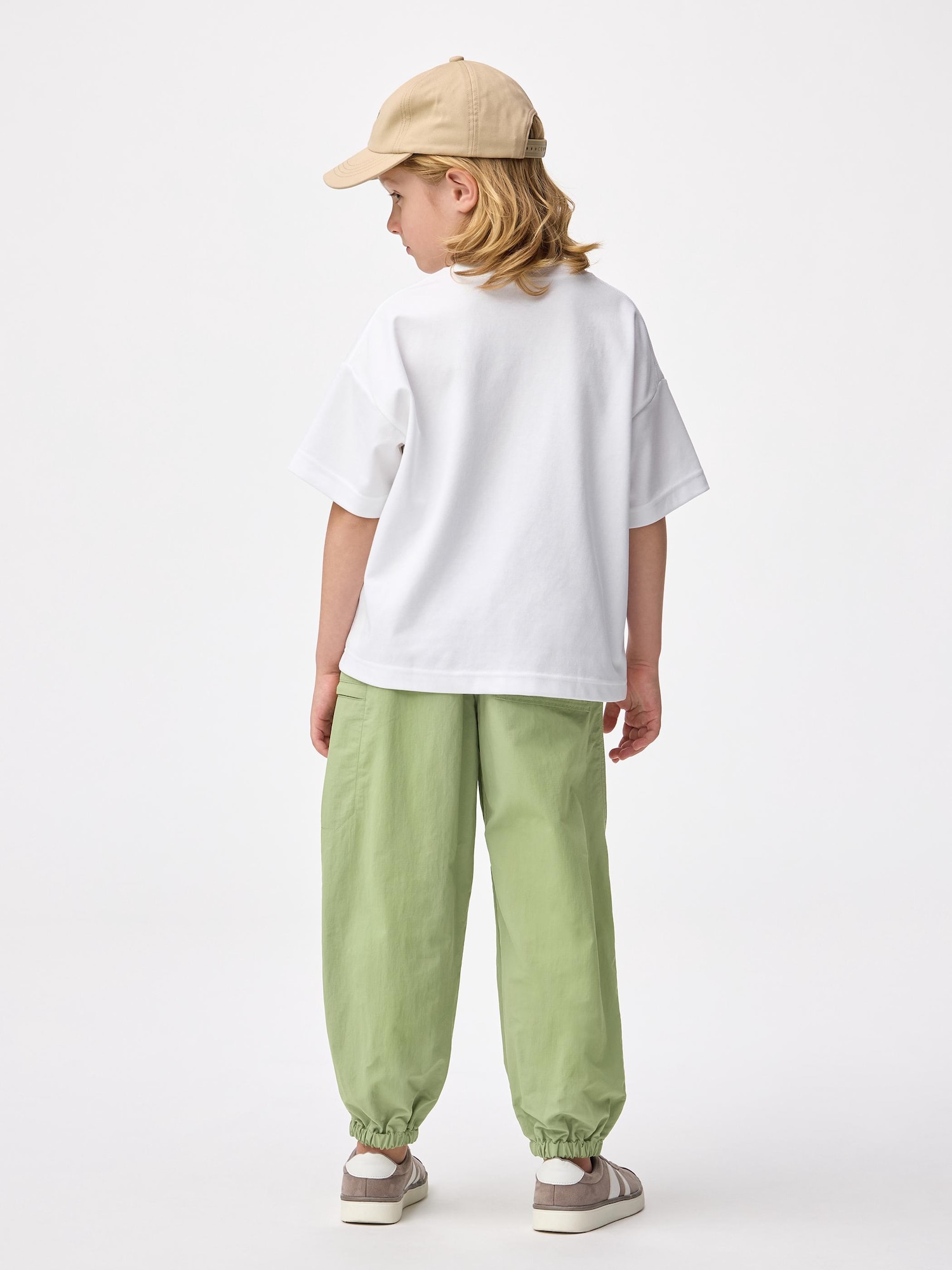 GU公式 | KIDS(男女兼用)ドライワイドジップジョガーパンツ