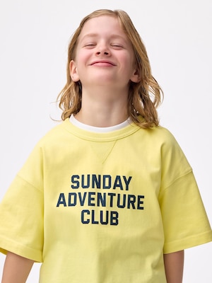 KIDSスウェT(半袖)(ロゴ)