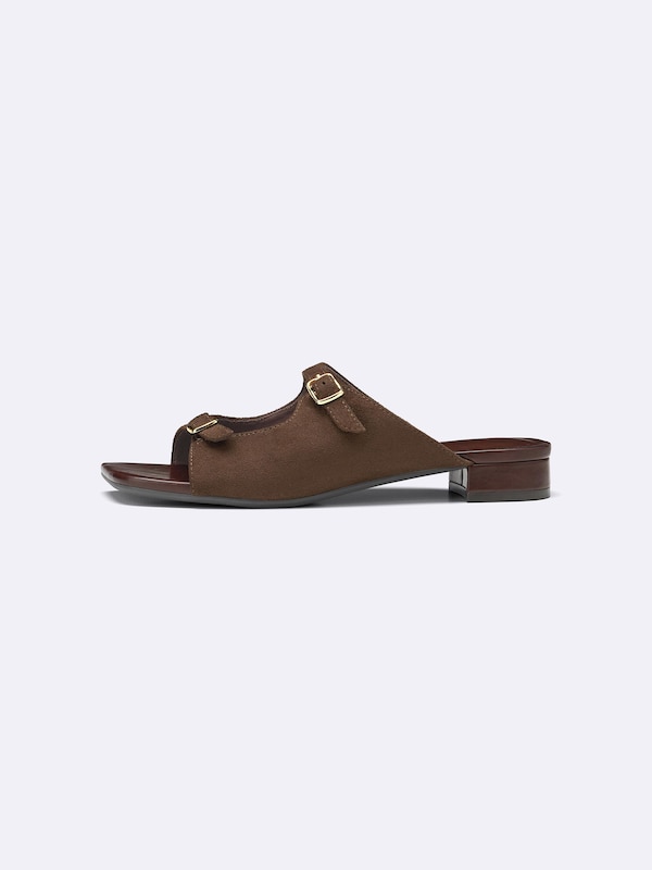 ダブルベルトミュール