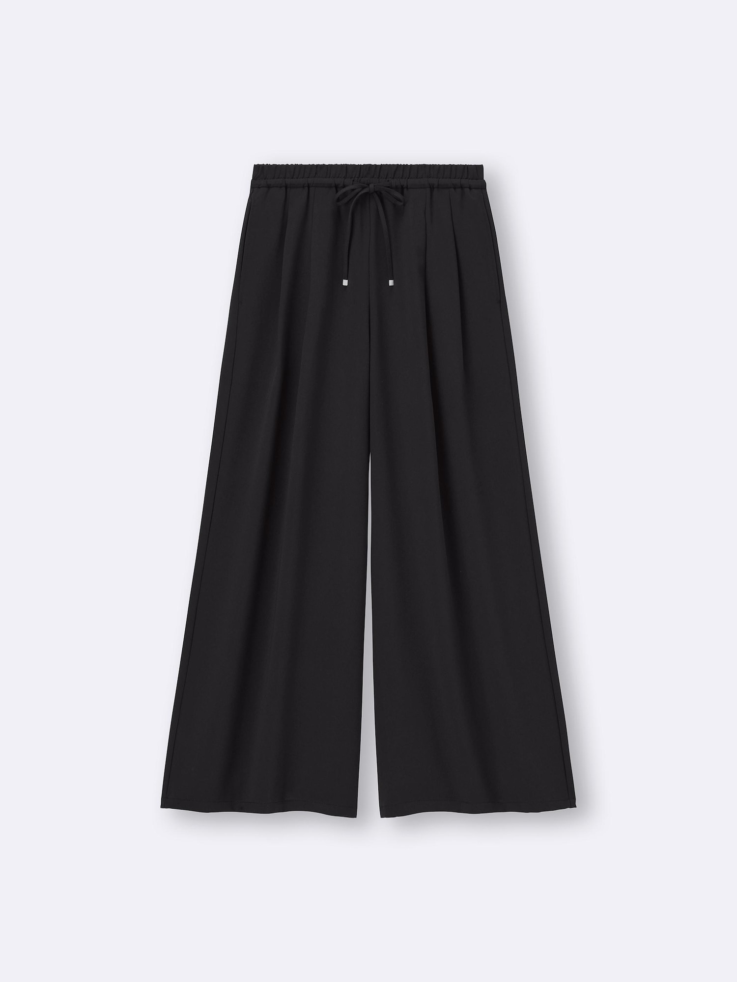 GU公式 | ドレープワイドパンツ(丈標準66.0～70.0cm)(レディース)
