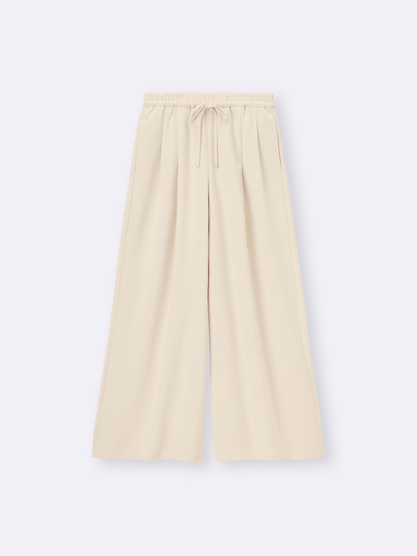 ドレープワイドパンツ