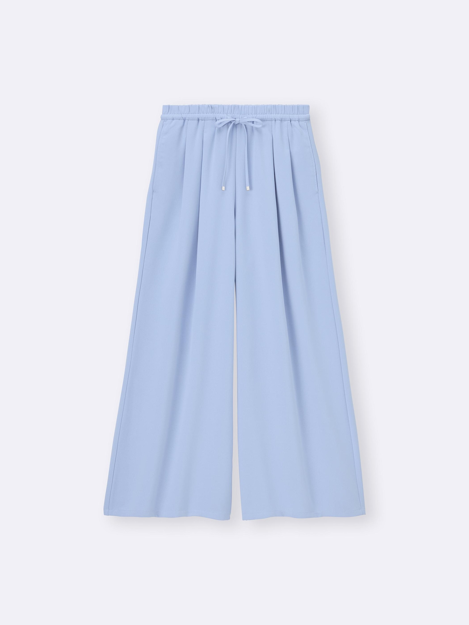 GU公式 | ドレープワイドパンツ(丈標準66.0～70.0cm)(レディース)
