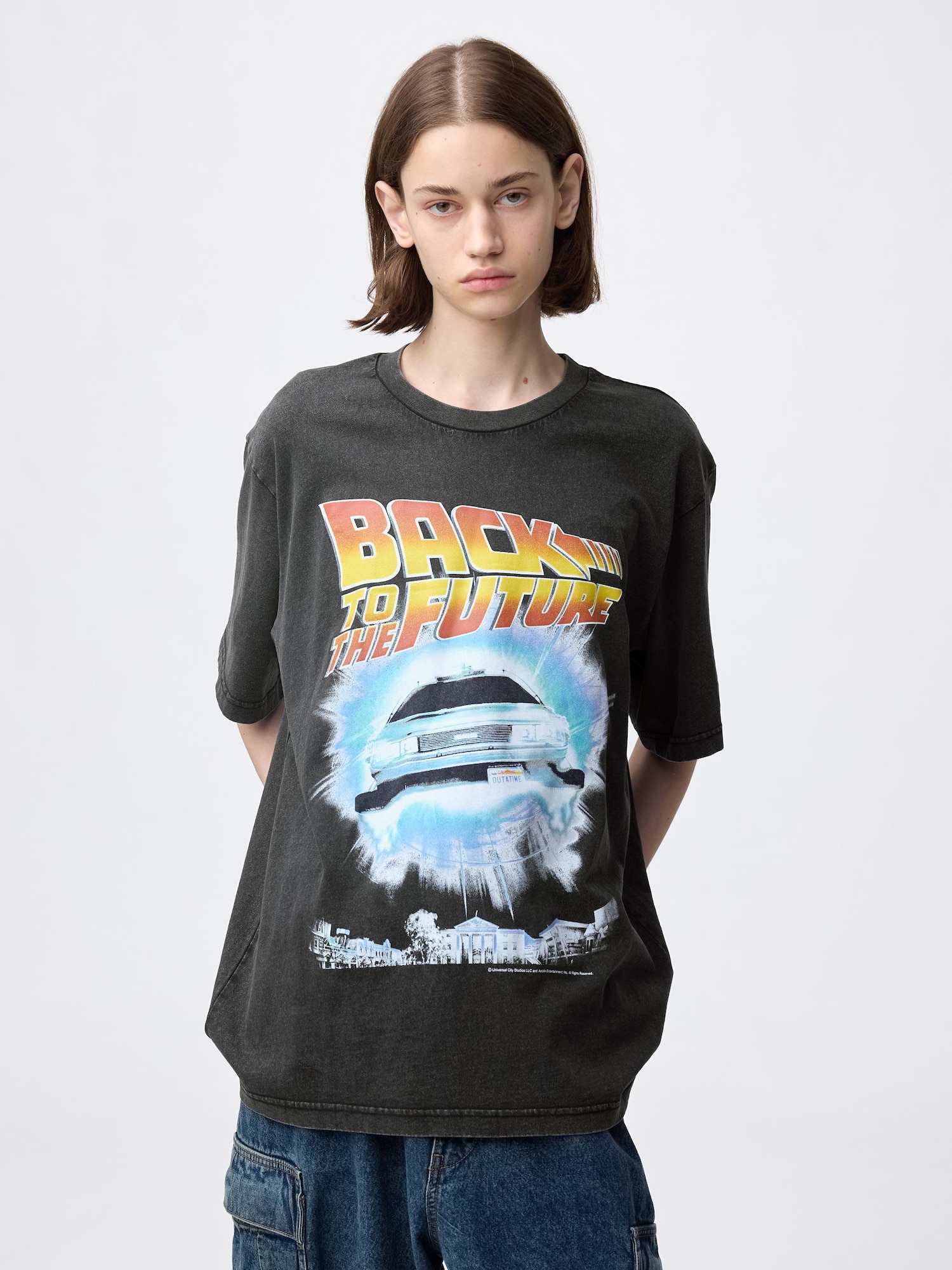 ウォッシュドグラフィックT Back to the Future
