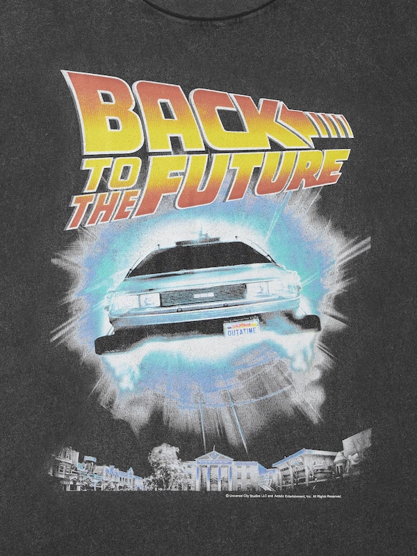 ウォッシュドグラフィックT Back to the Future